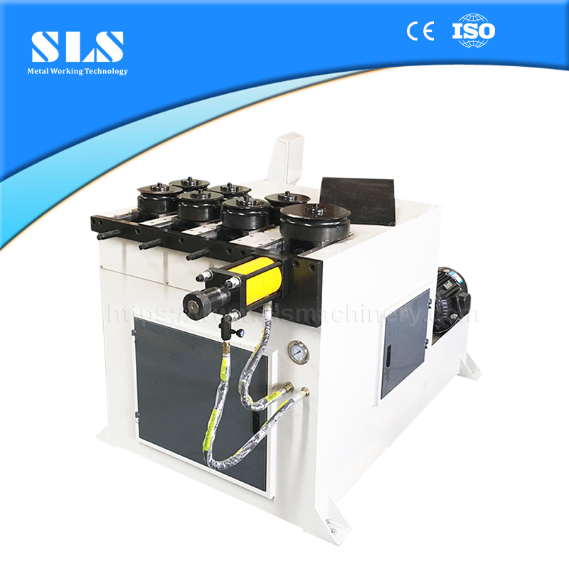 7 Rolleros Máquina eléctrica hidráulica Máquina de rodadura Rolling CNC Perfil de tubo de tubo cuadrado Roller Roller Bender