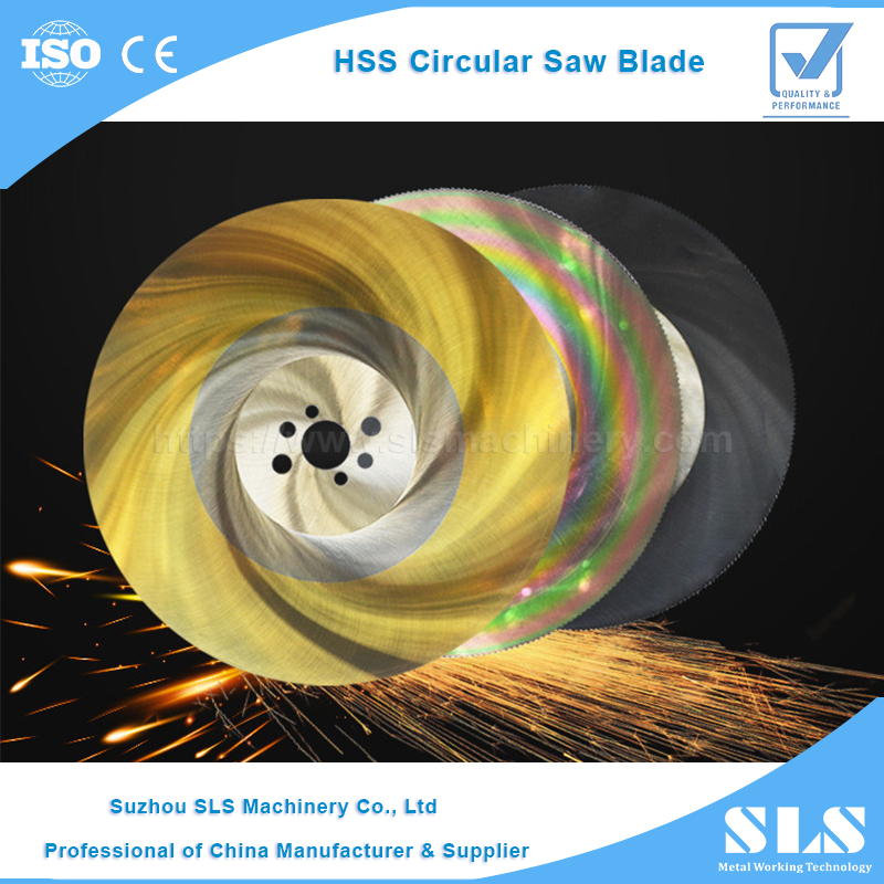 Tubería de acero de metal o barra de corte en frío cuchilla de sierra redonda / m2 m35 m42 DMO5 HSS Circular Saw Blade