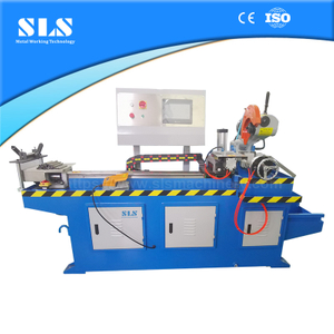 MC-325CNC Tipo de metal neumático Cobre Cobre Aluminio Tubo pequeño Tubo de 45 grados Máquina de corte de sierra de tubería